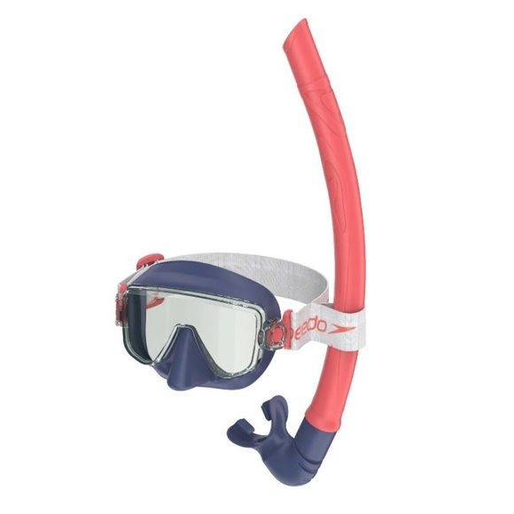 NIP. Speedo Junior Travel Friendly Snorkel Set - Picture 1 of 6